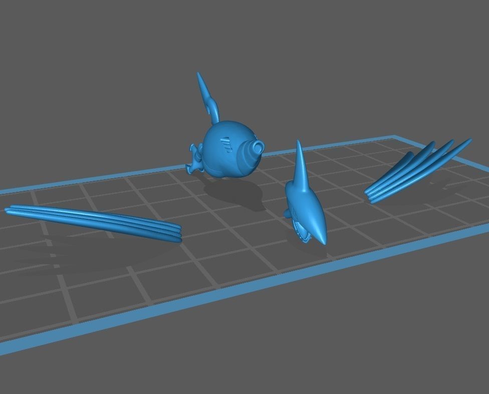 Pokemon Skarmory 3D print model_2