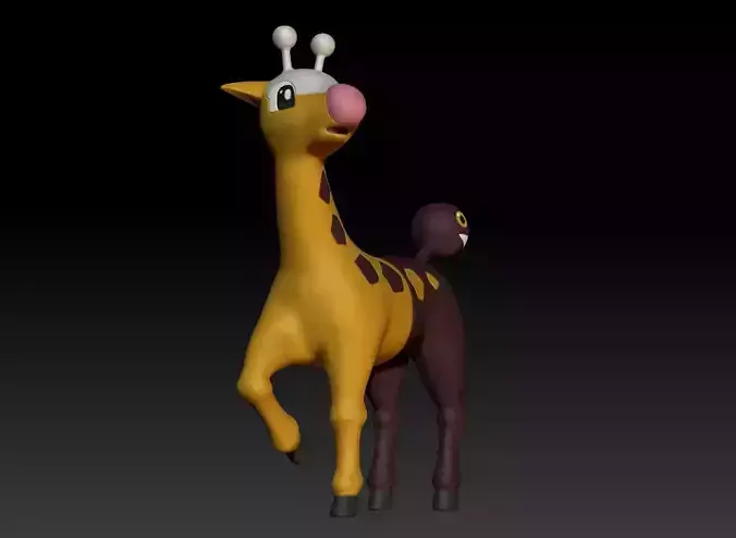 Pokemon Girafarig
