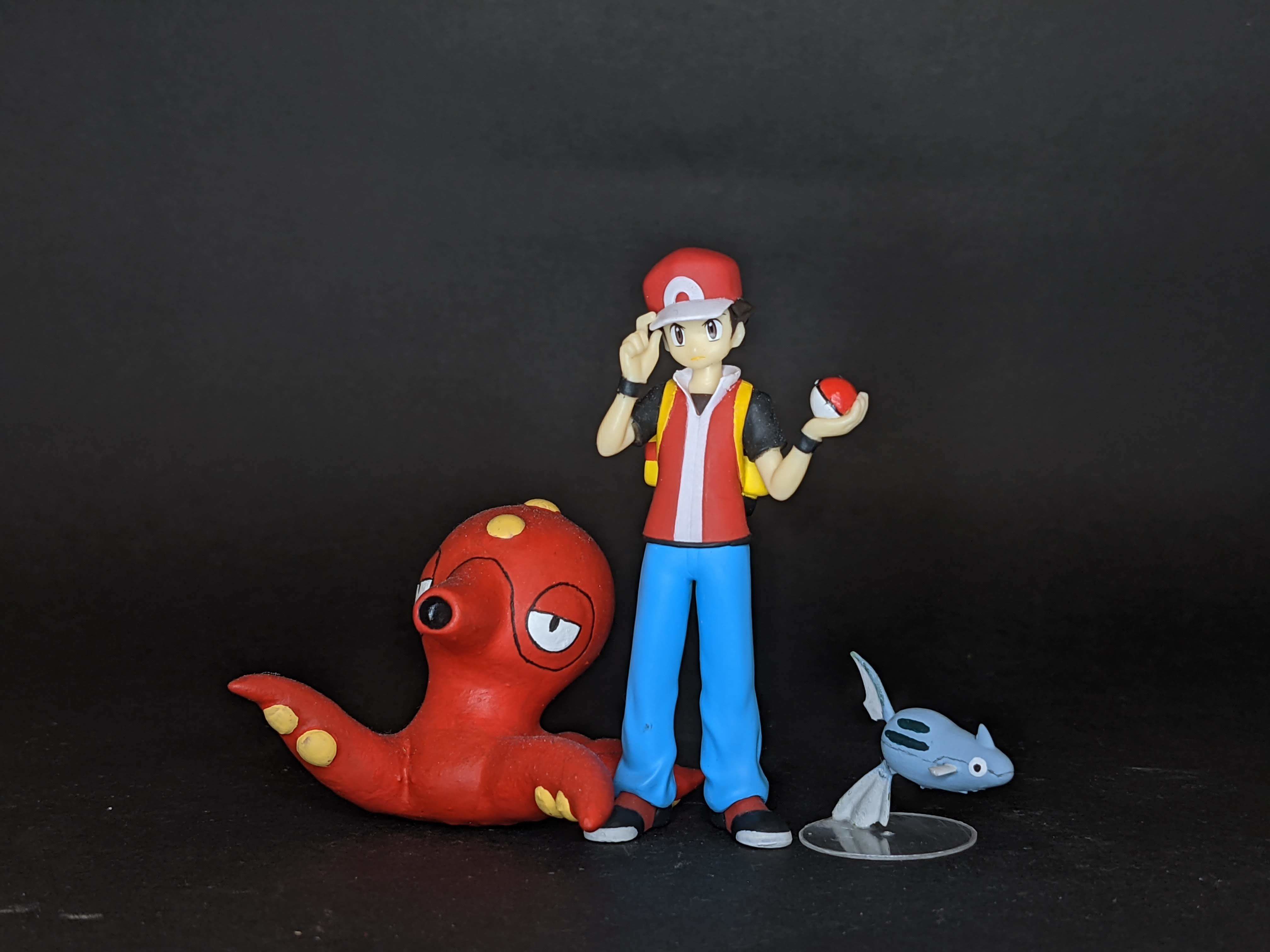 Pokemon Mantyke Mantine Remoraid Octillery 3D print model_2
