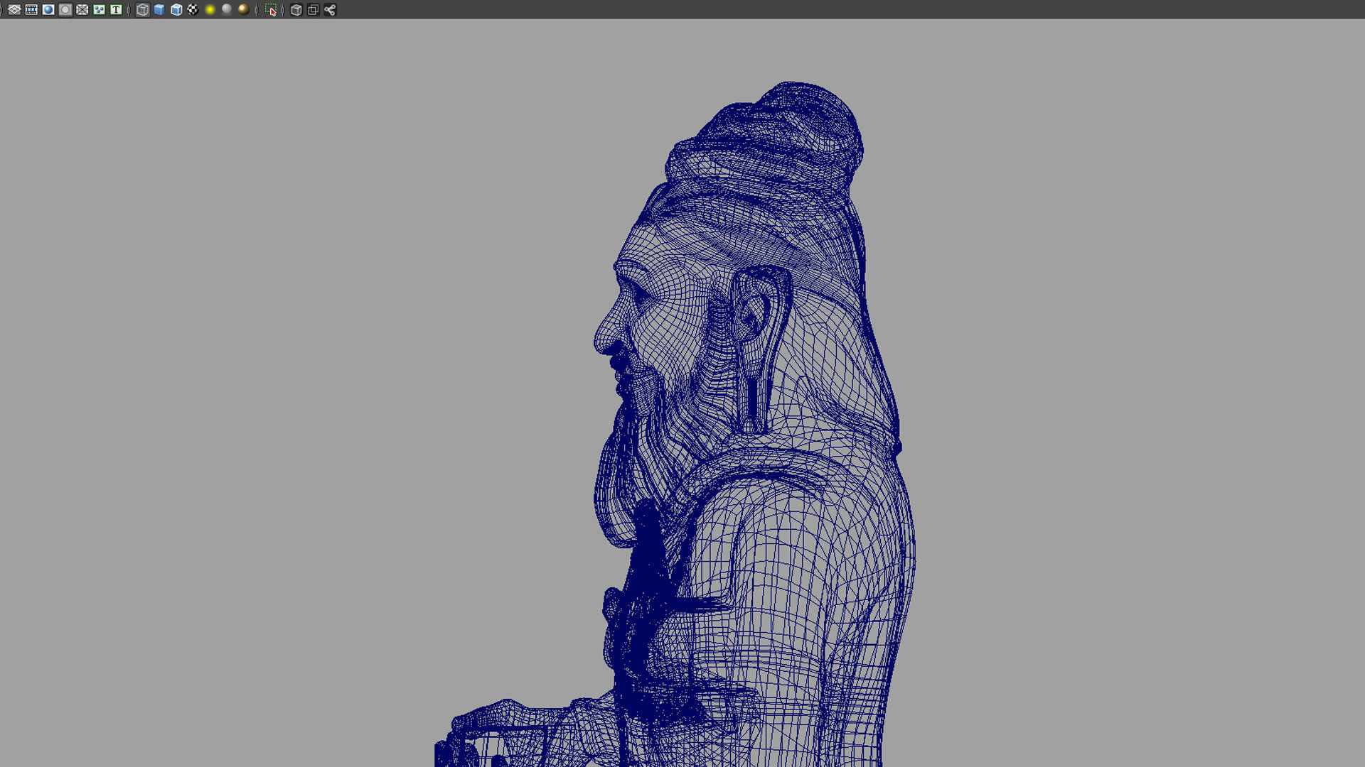 thiruvalluvar statue 3d model 3D model_13