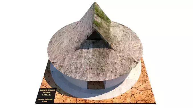 BANPO CIRCLE HOUSE 3D print model