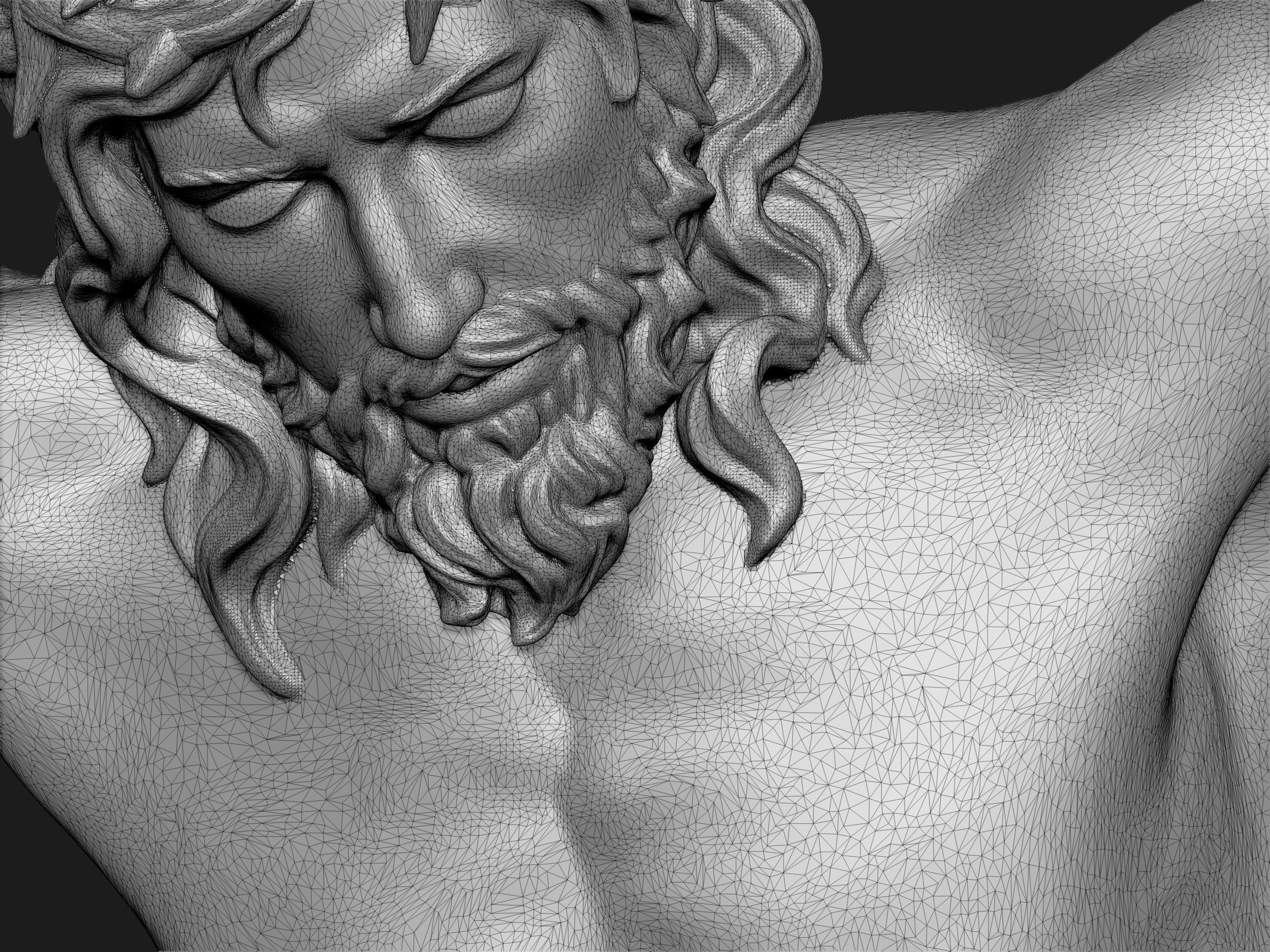 JESUS ON THE CROSS  Variant 2 3D print model_5