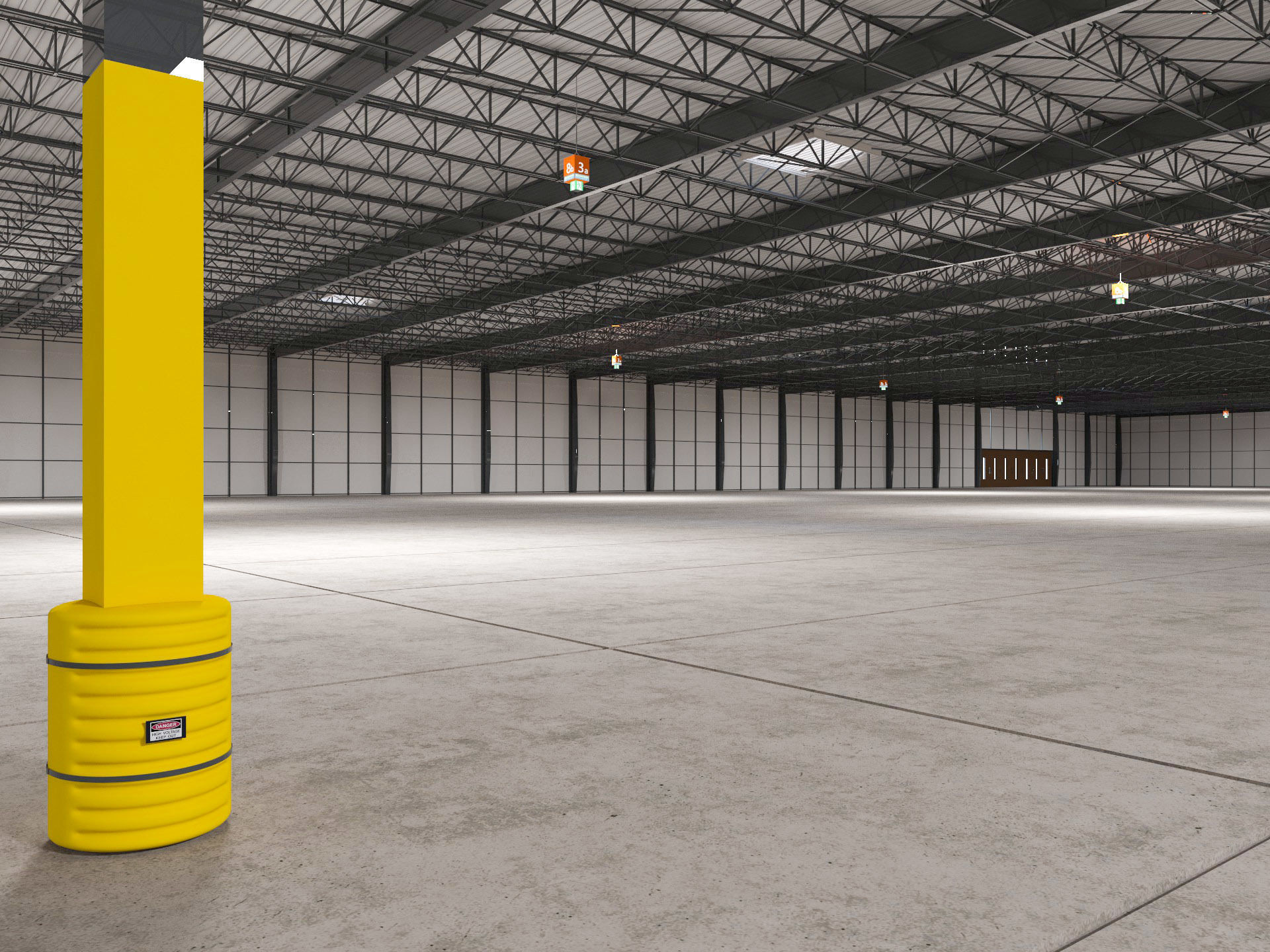 Exhibition Hall interior 21 3D model_5