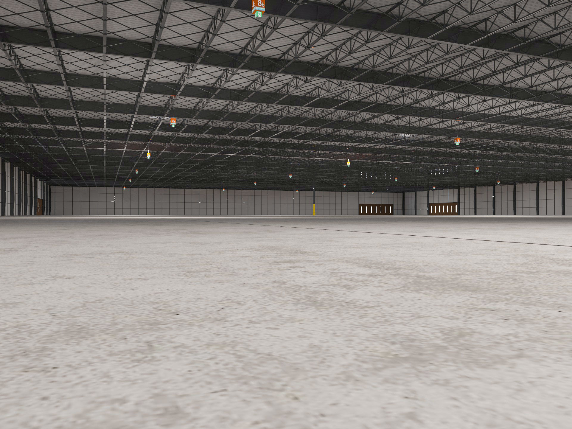 Exhibition Hall interior 21 3D model_3