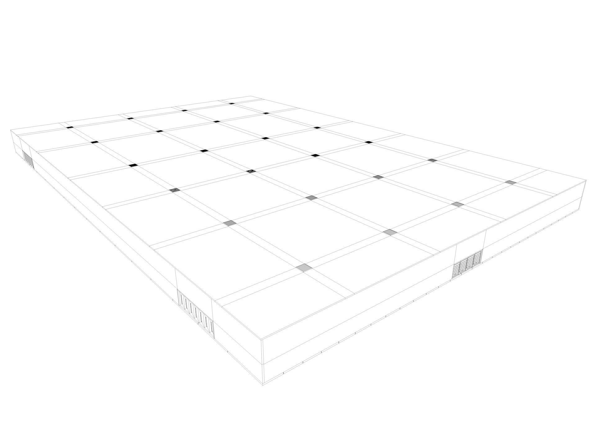 Exhibition Hall interior 21 3D model_11