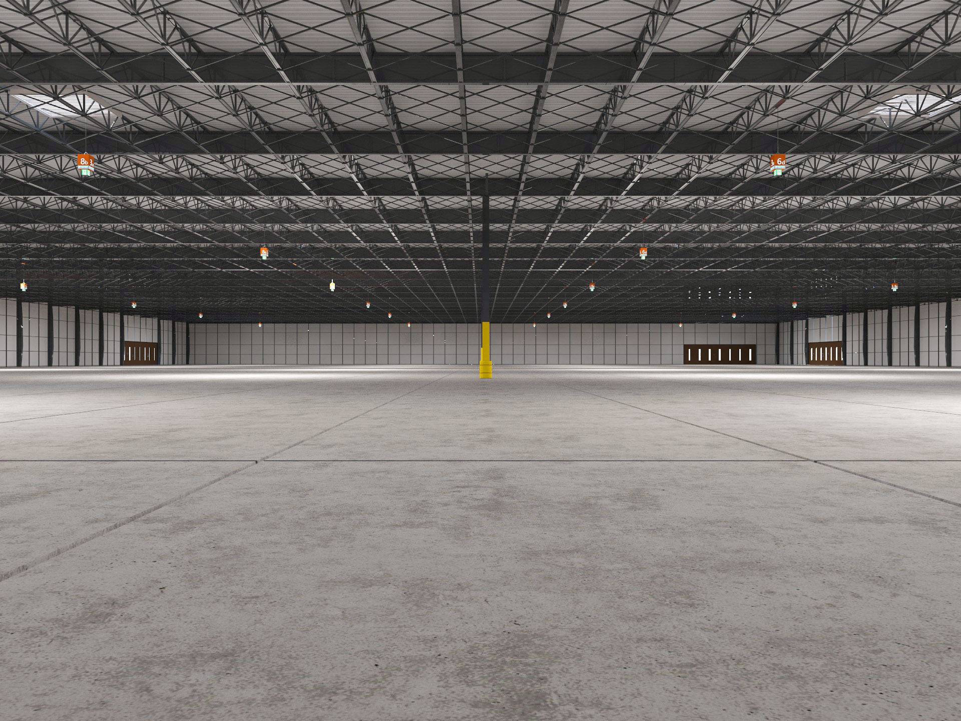 Exhibition Hall interior 21 3D model_4