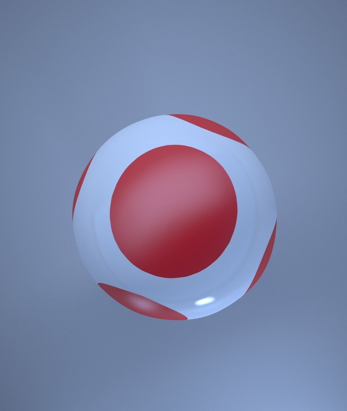 Toad From Mario Kart Low-poly 3D model_11