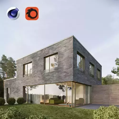 GERMAN HOUSE 3 3D model