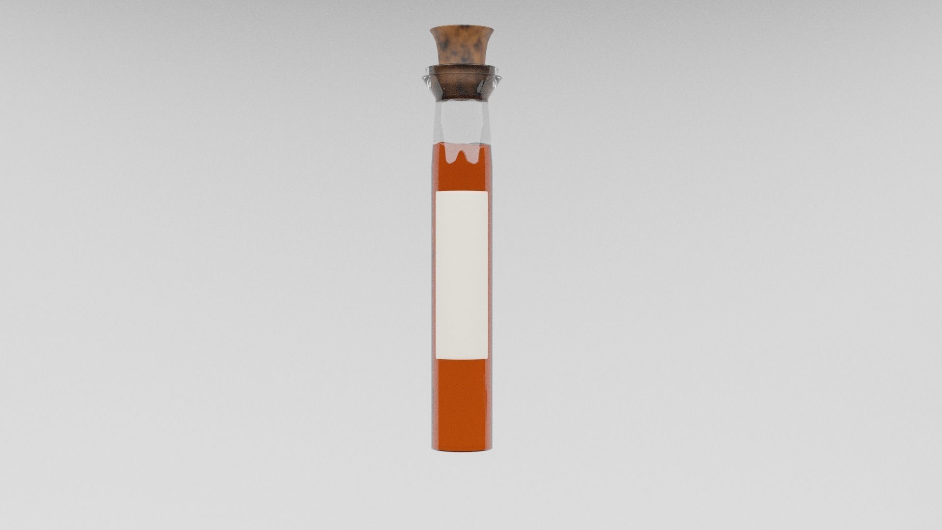 long vialed potion asset pack 3D model_9