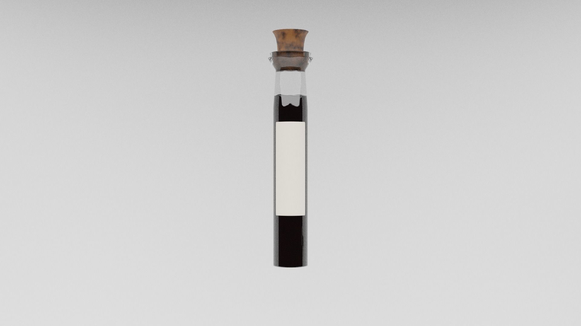 long vialed potion asset pack 3D model_8