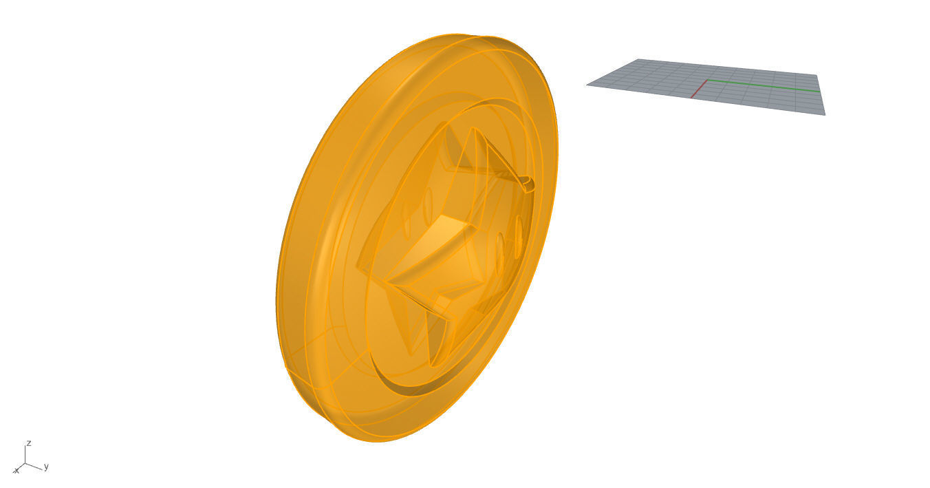 Super Mario Coin 3D 3D print model_68