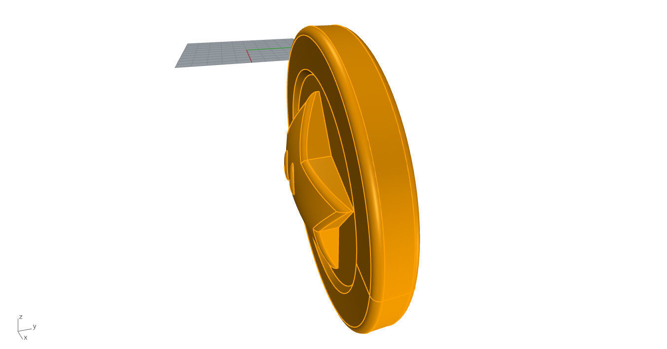 Super Mario Coin 3D 3D print model_45