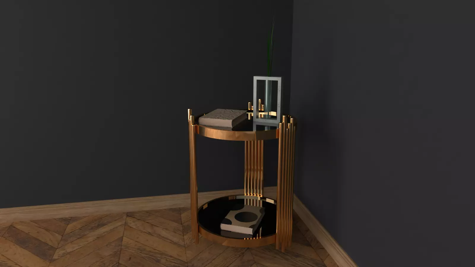 side table Free 3D model