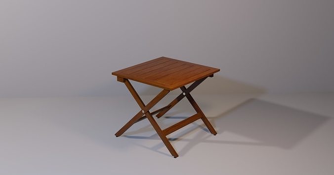 Small garden table 3D model