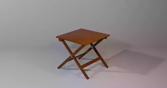 Small garden table 3D model