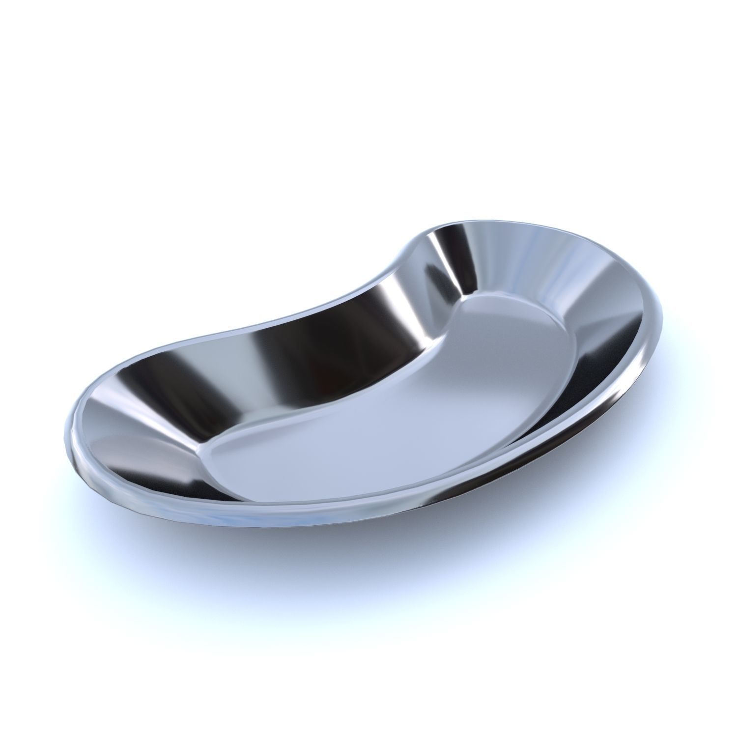 Kidney Basin Low-poly 3D model_6