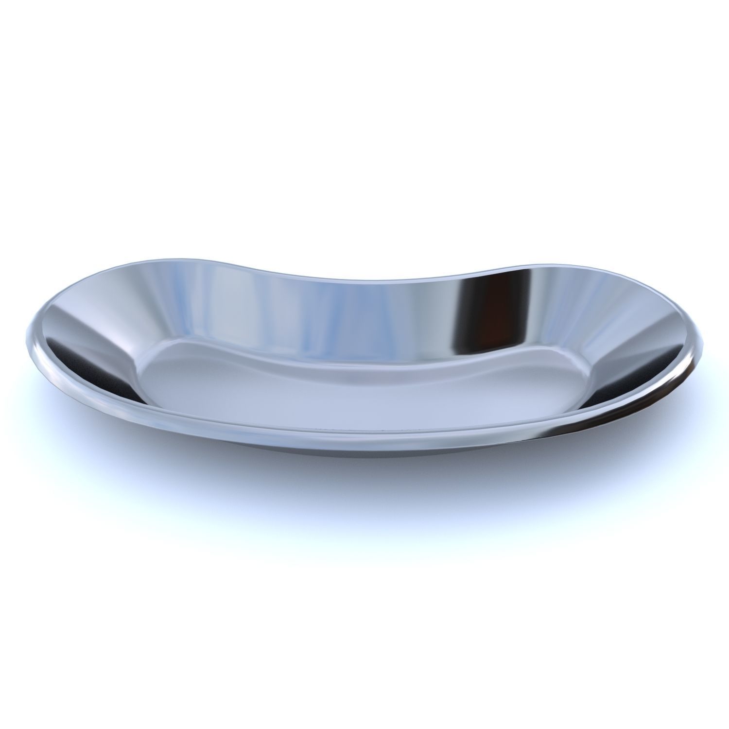 Kidney Basin Low-poly 3D model_5