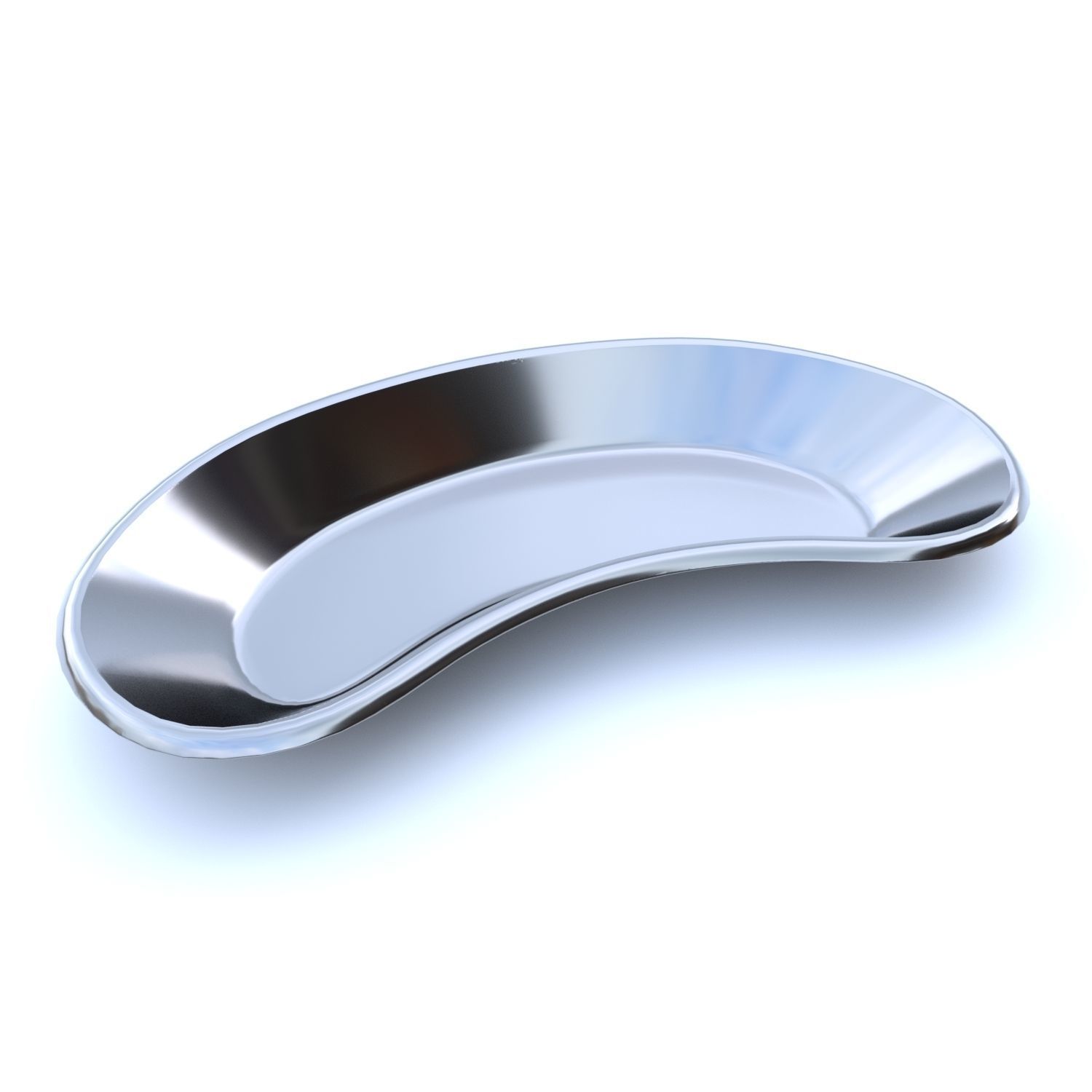 Kidney Basin Low-poly 3D model_3