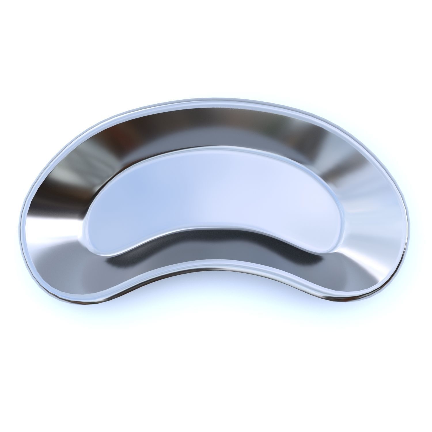 Kidney Basin Low-poly 3D model_2