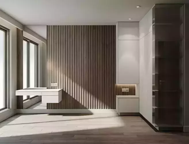 Interior 005 Base Bedroom TEXTURES CAMERAS LIGHTS