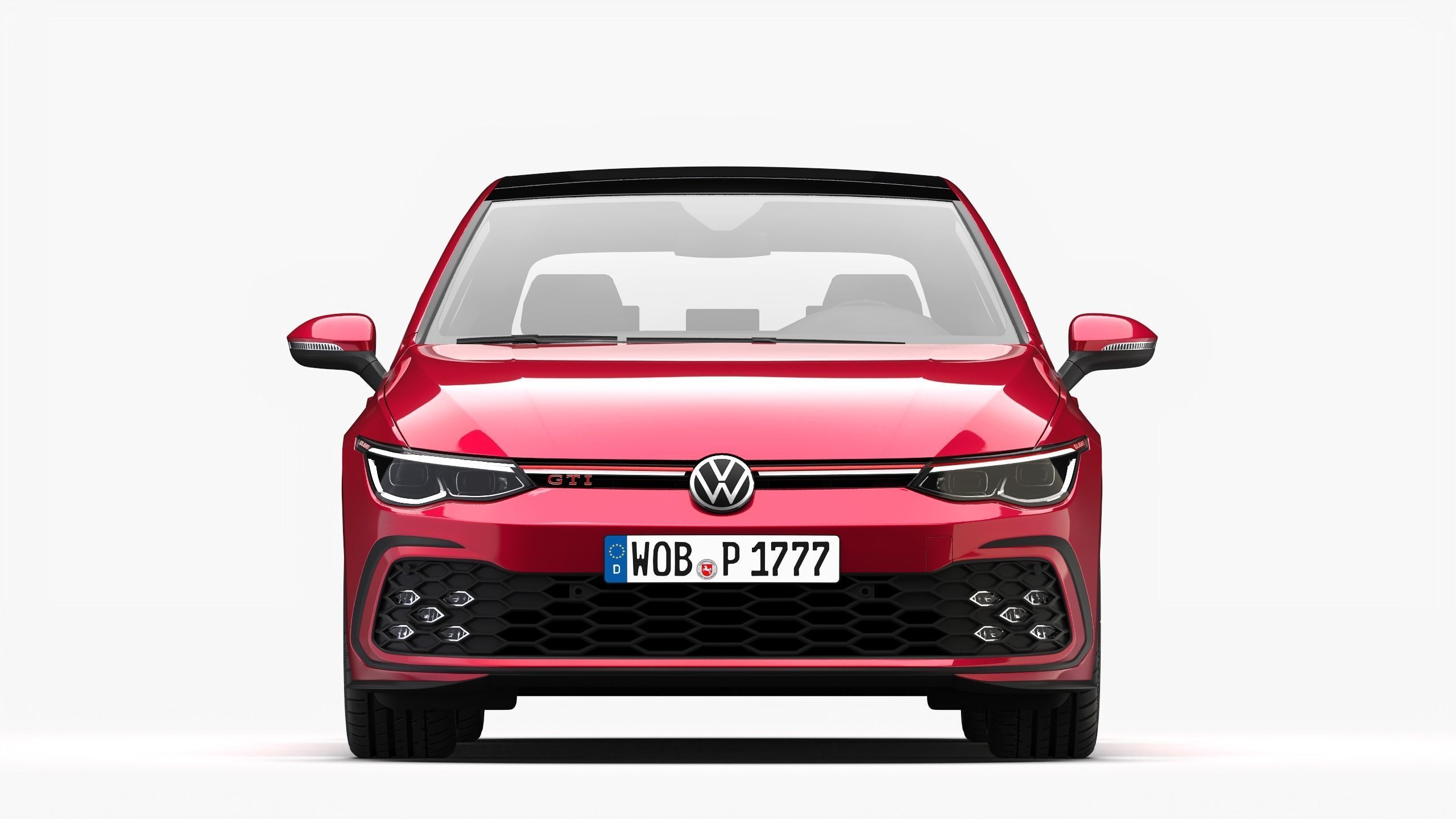Volkswagen Golf GTI 2021 3D model_4