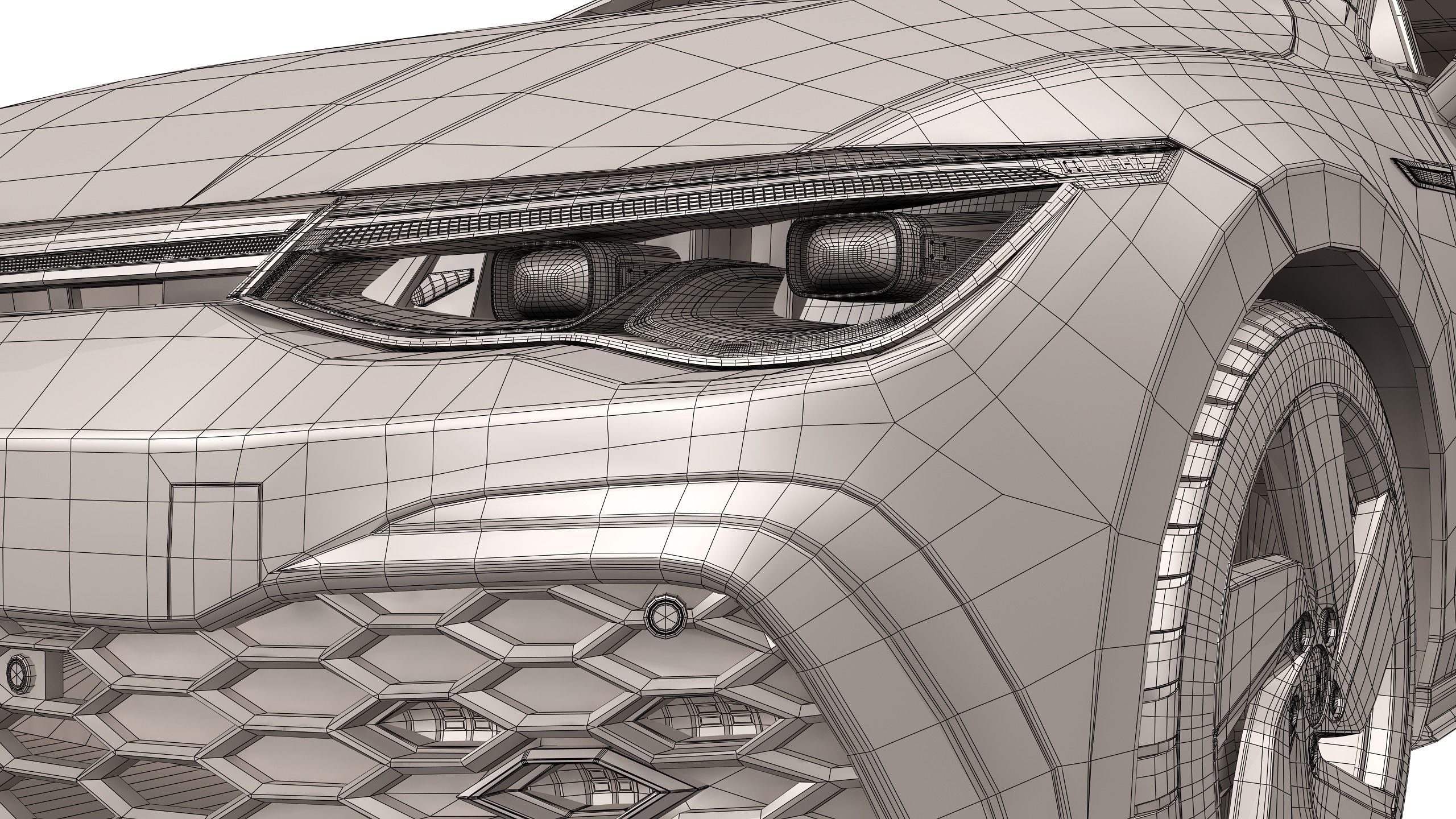 Volkswagen Golf GTI 2021 3D model_16