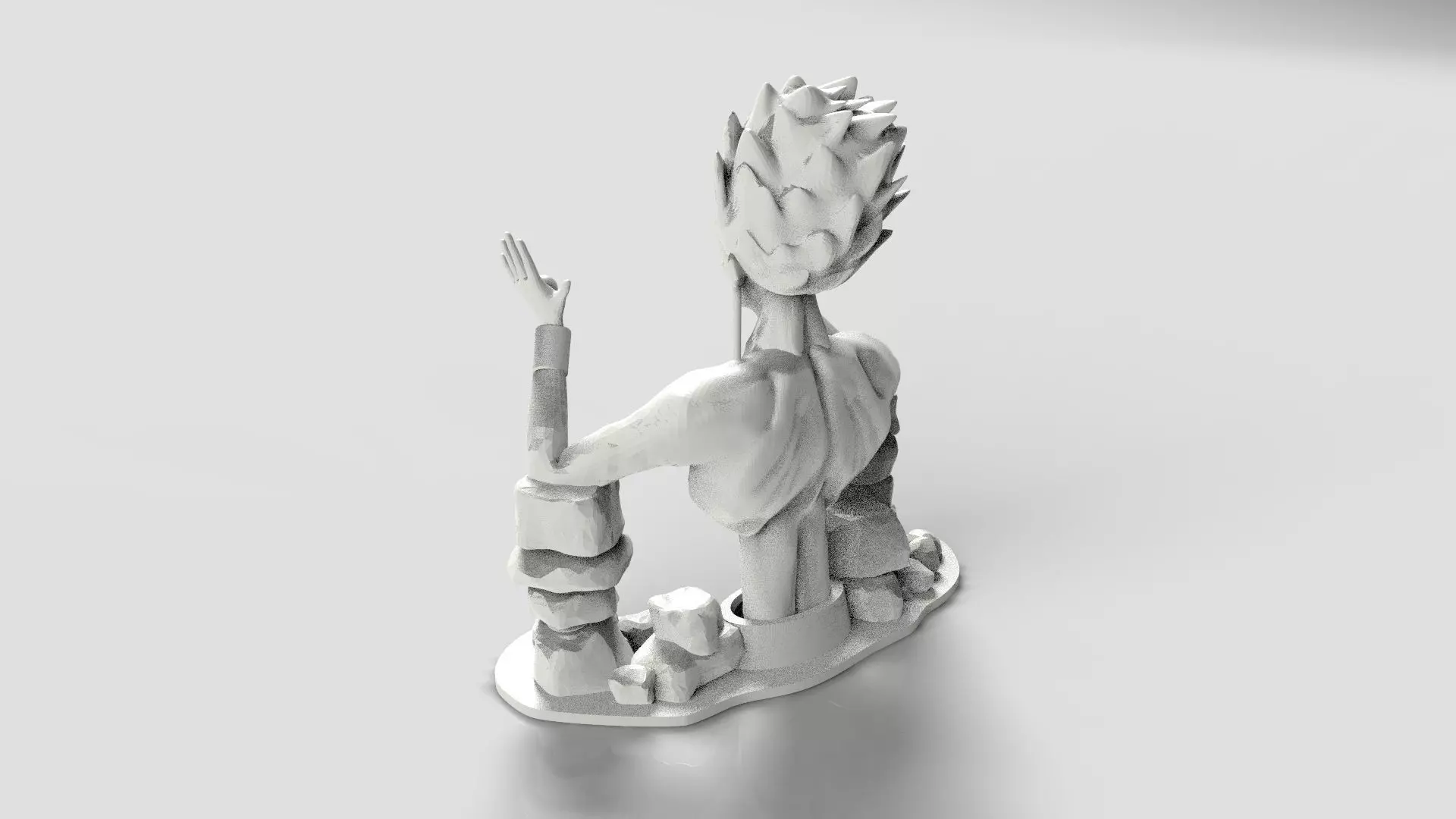Fantasy Egyptian God 3D print model