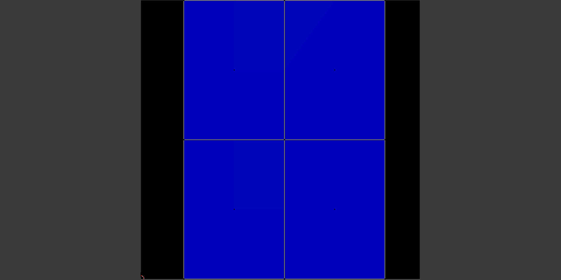 Plane Square Chain with PBR RustMetal BONUS Low-poly 3D model_18