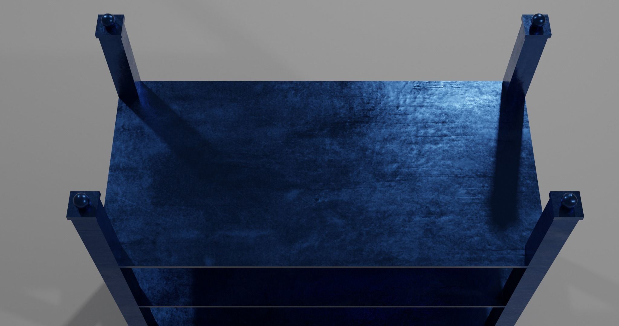 Shelf Cart 3D model_2