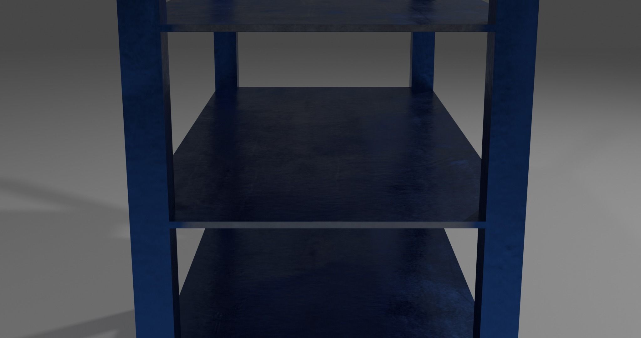 Shelf Cart 3D model_3