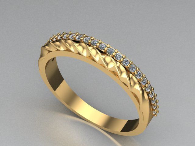 ring package 3D print model_2