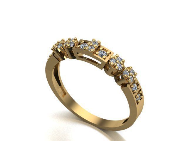 ring package 3D print model_12