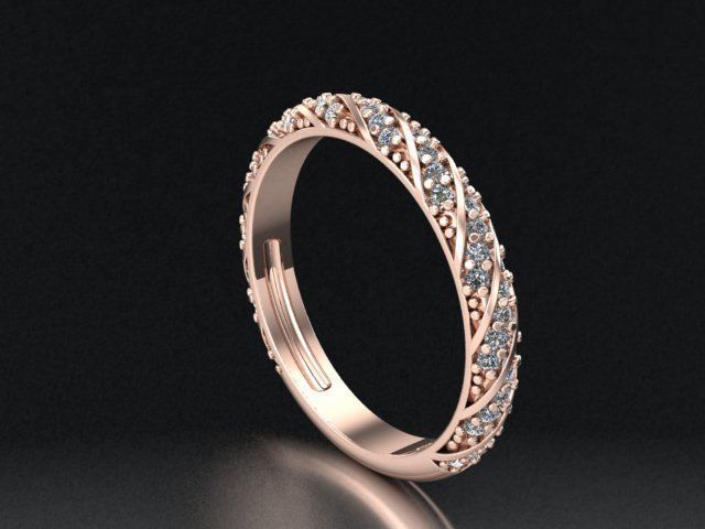 ring package 3D print model_7