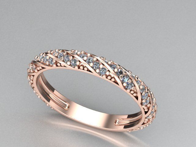 ring package 3D print model_11