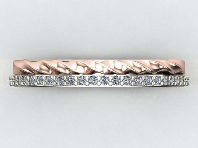 ring package 3D print model_3