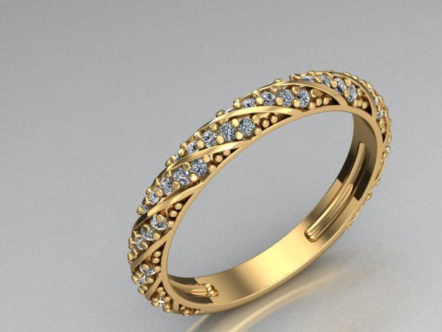 ring package 3D print model_10