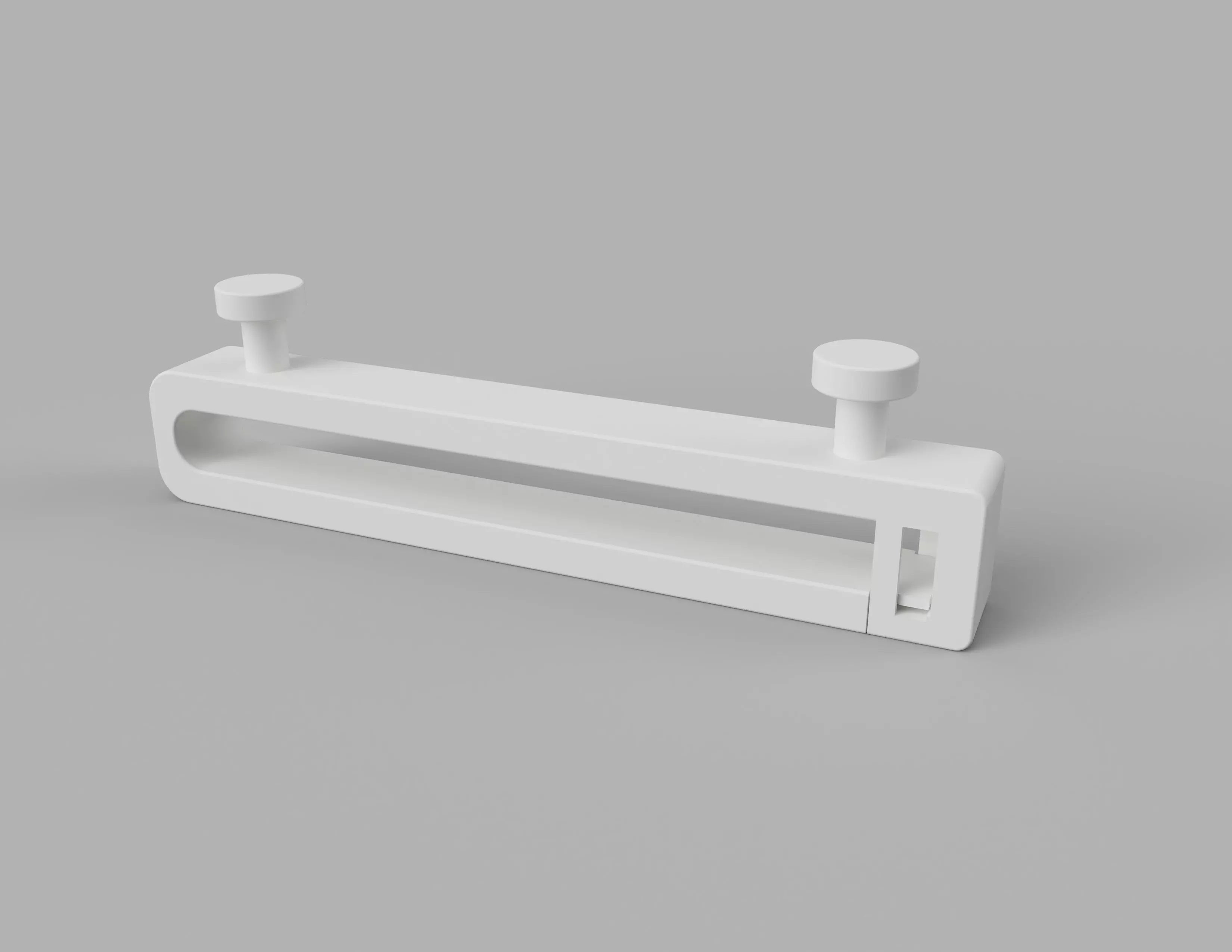 Gardinengleiter Curtain glider Free 3D print model_0