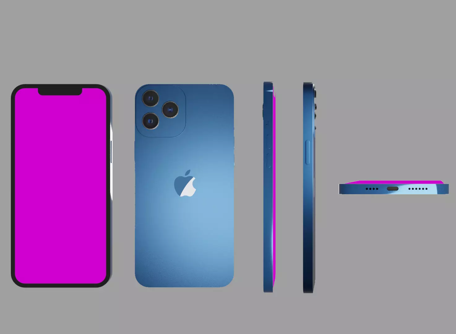 iPhone 12 Free 3D model_0