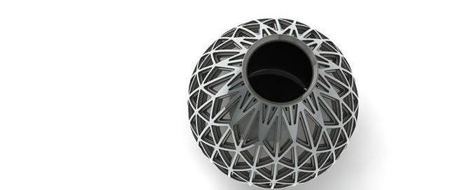 Modern Planter 3D print model