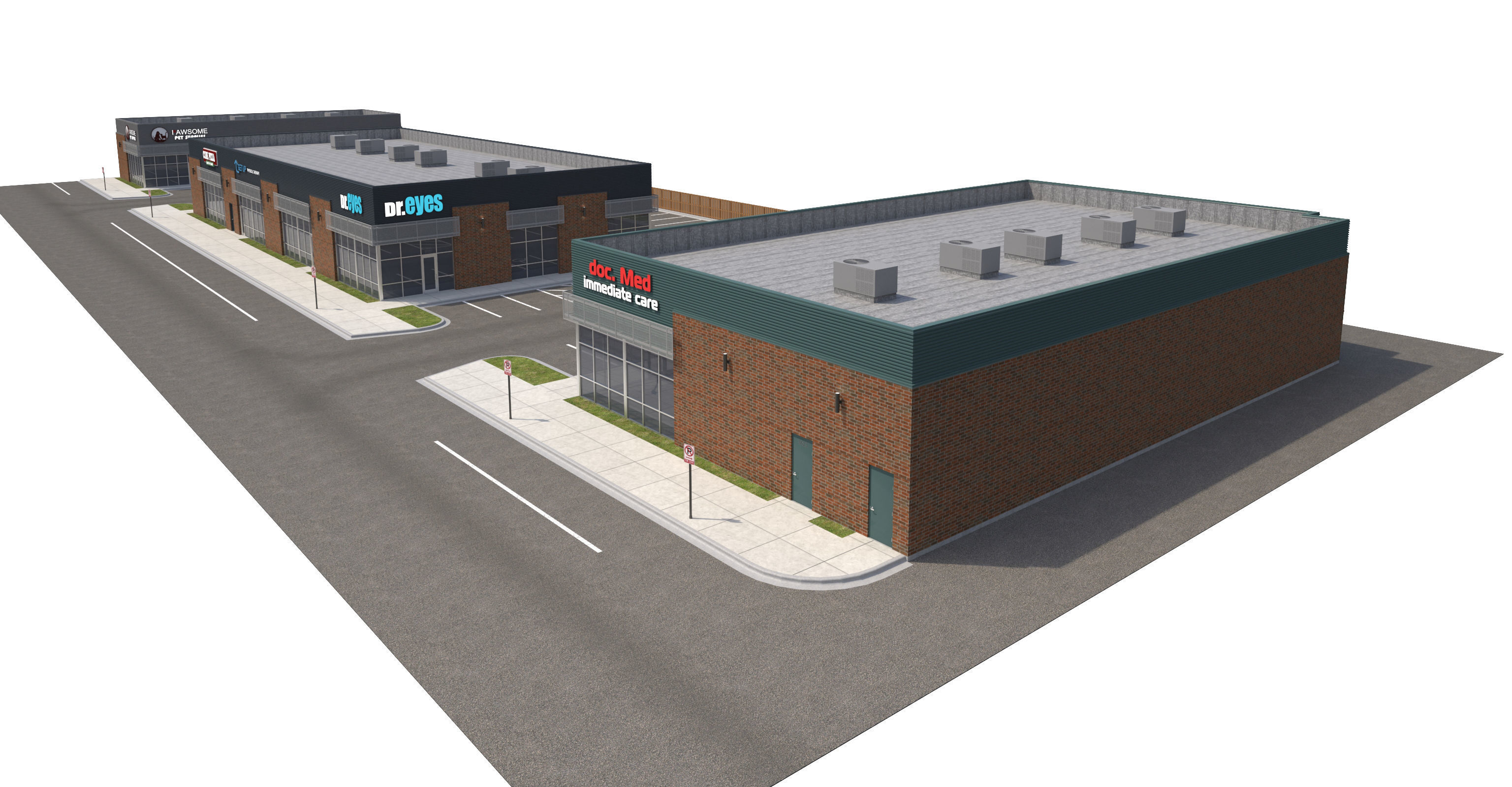 Retail-113 Retail Stores 3D model_10