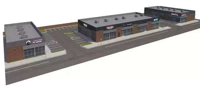 Retail-113 Retail Stores 3D model
