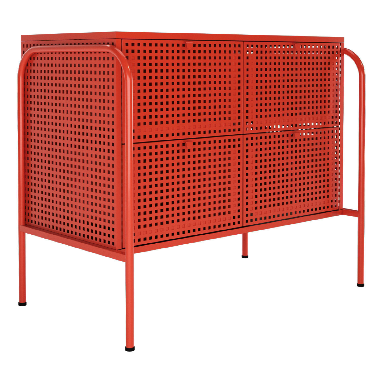 IKEA NIKKEBY Chest 4 Drawers 3D model_1