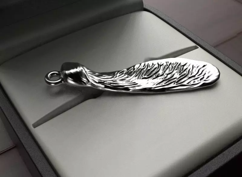 Sycamore Seed 3D print model_0