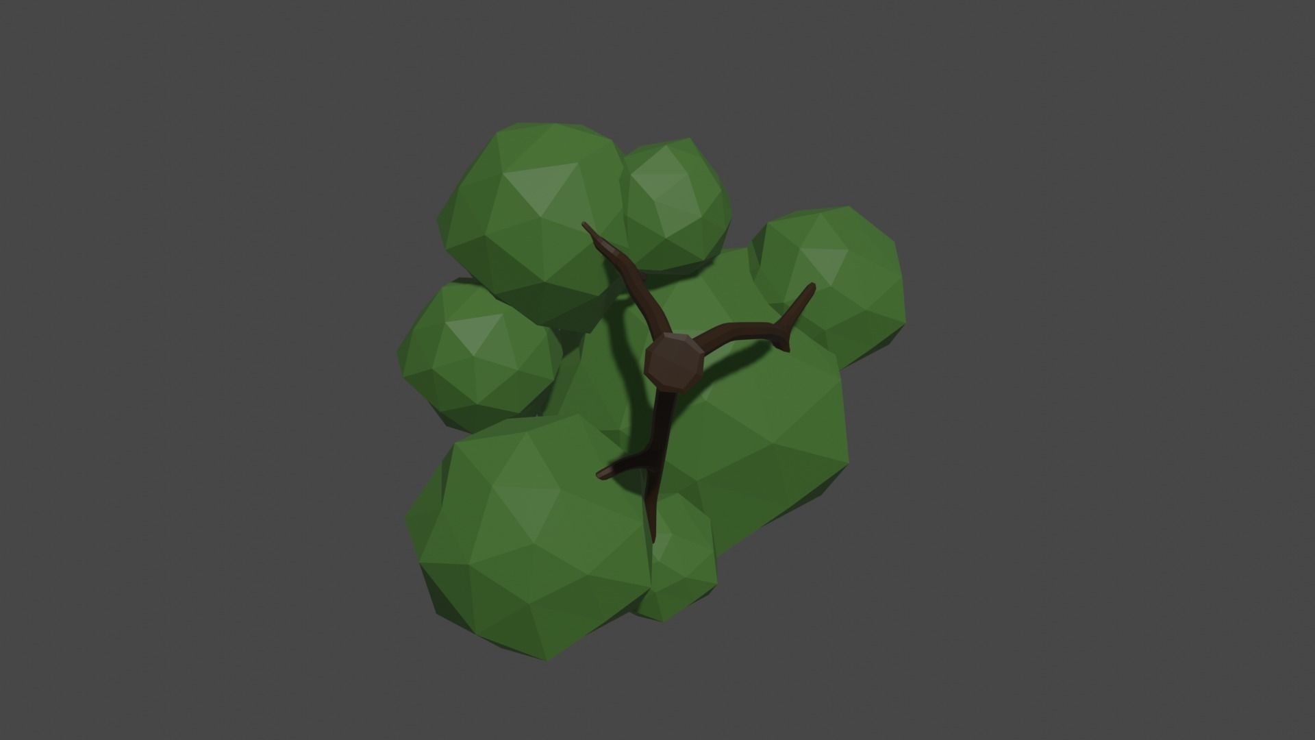 Low Poly Tree Low-poly 3D model_8