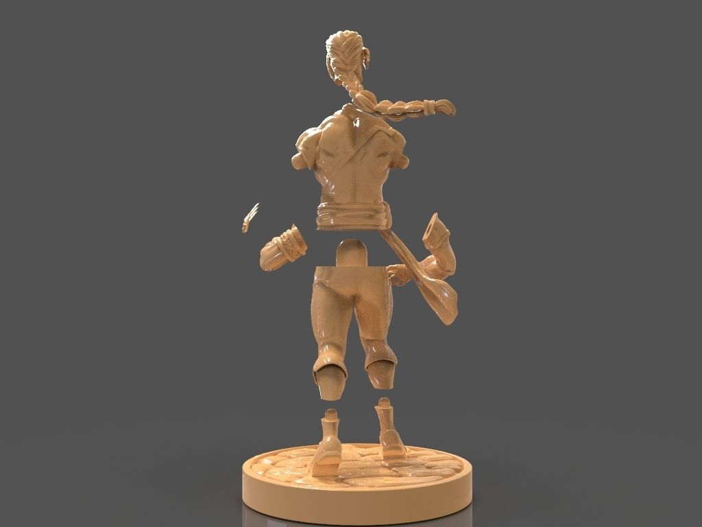 Vega or Balrog Sculpture from Street Fighter 3D print model_15