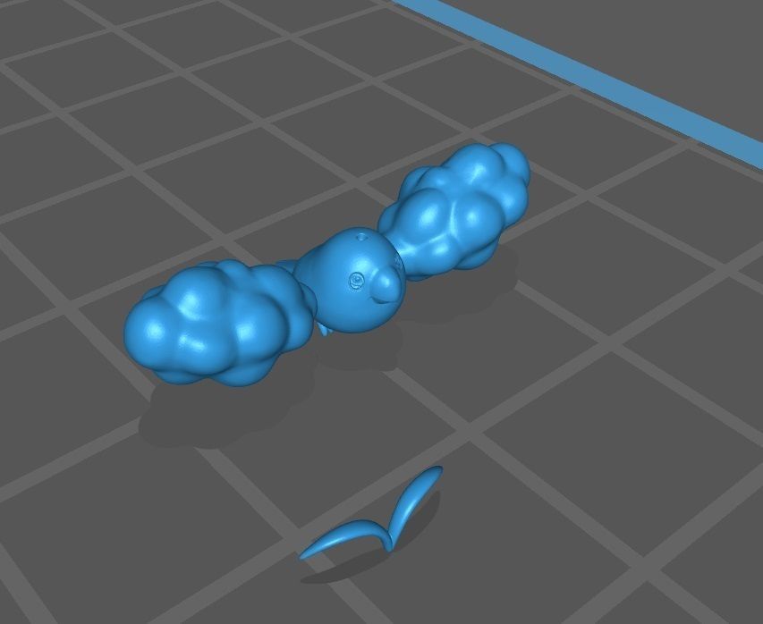 Pokemon Swablu Altaria Mega Evolution 3D print model_2