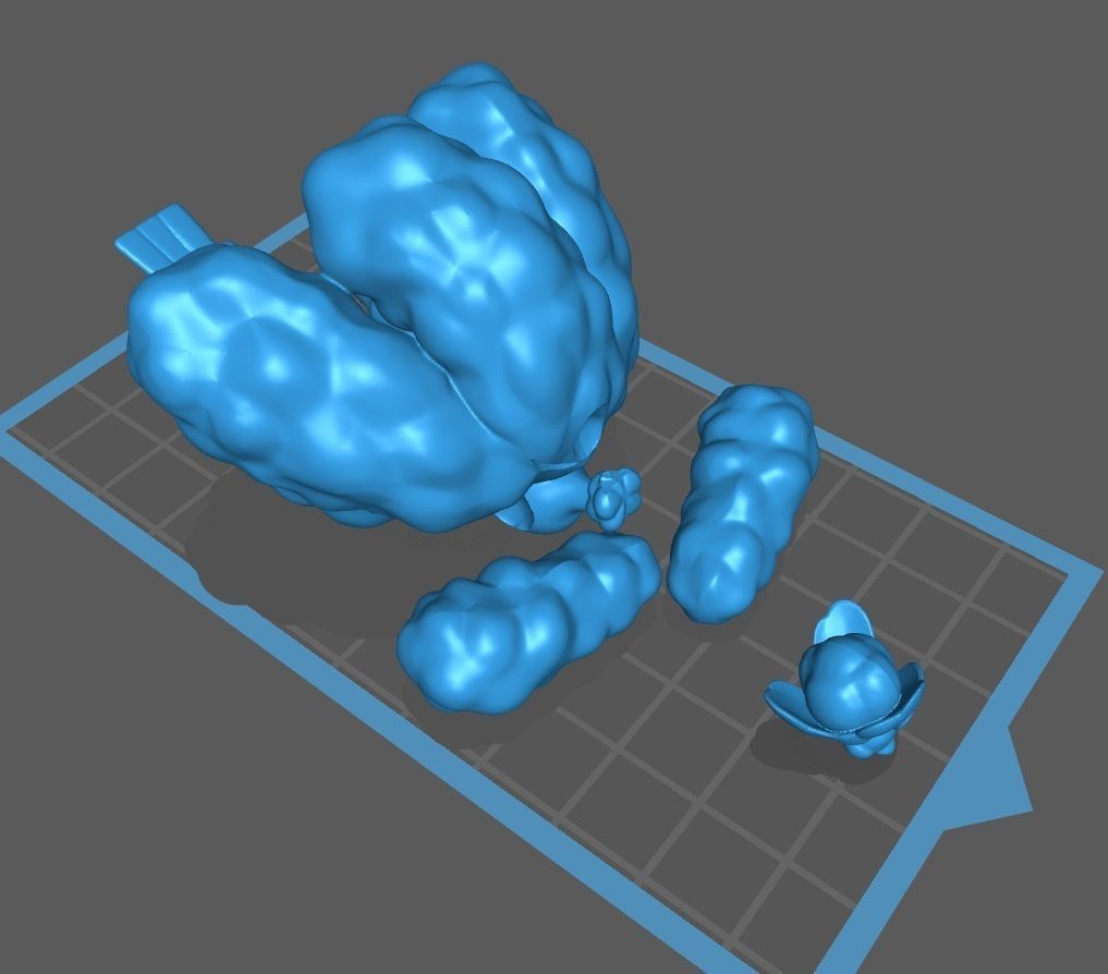 Pokemon Swablu Altaria Mega Evolution 3D print model_4