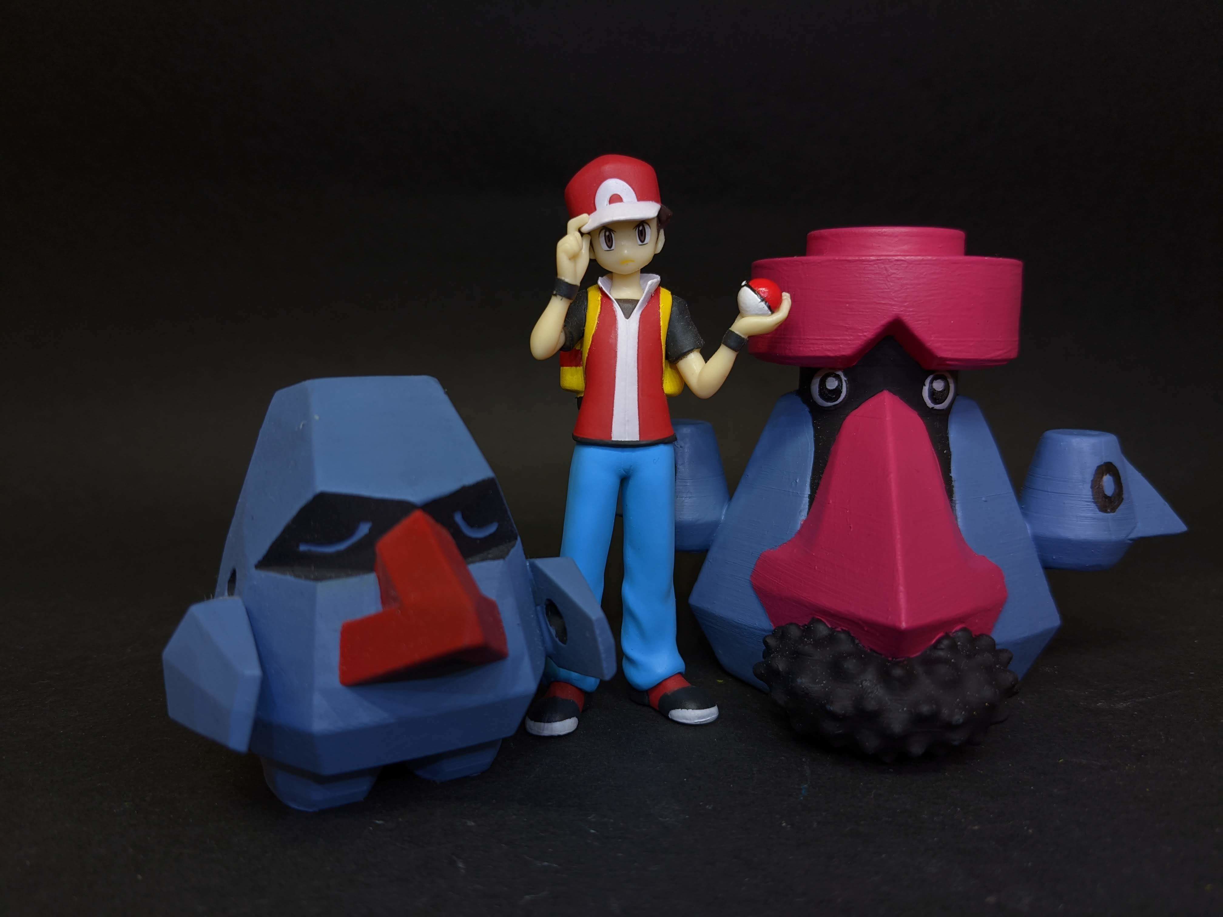 Pokemon Nosepass Probopass 3D print model_2