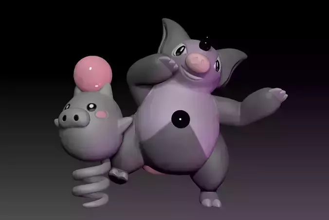 Pokemon Spoink Grumpig
