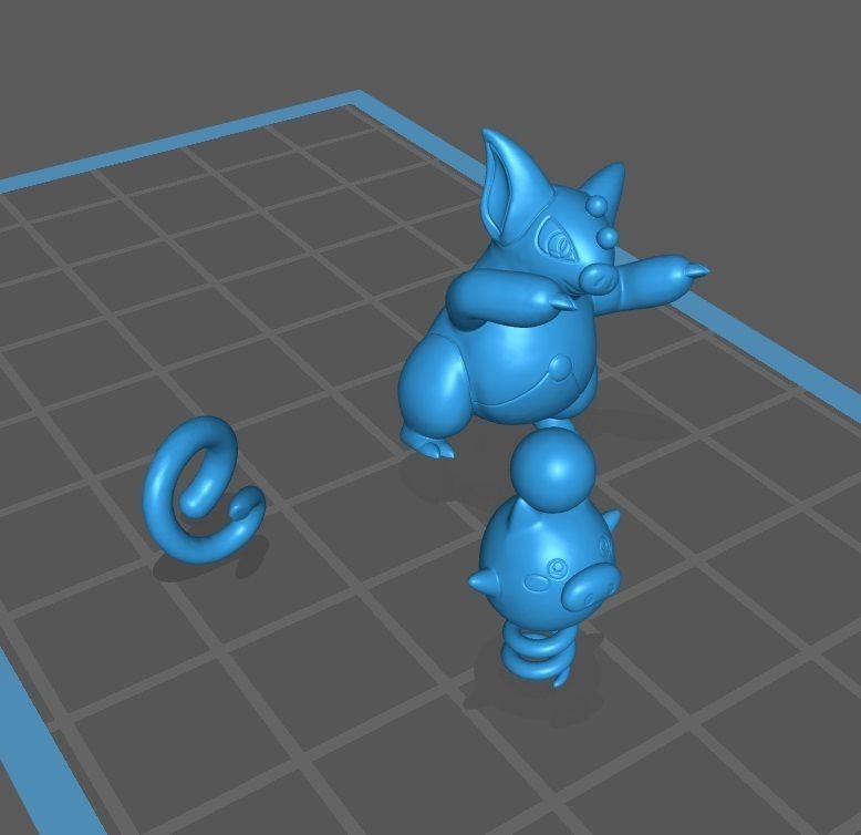 Pokemon Spoink Grumpig 3D print model_2